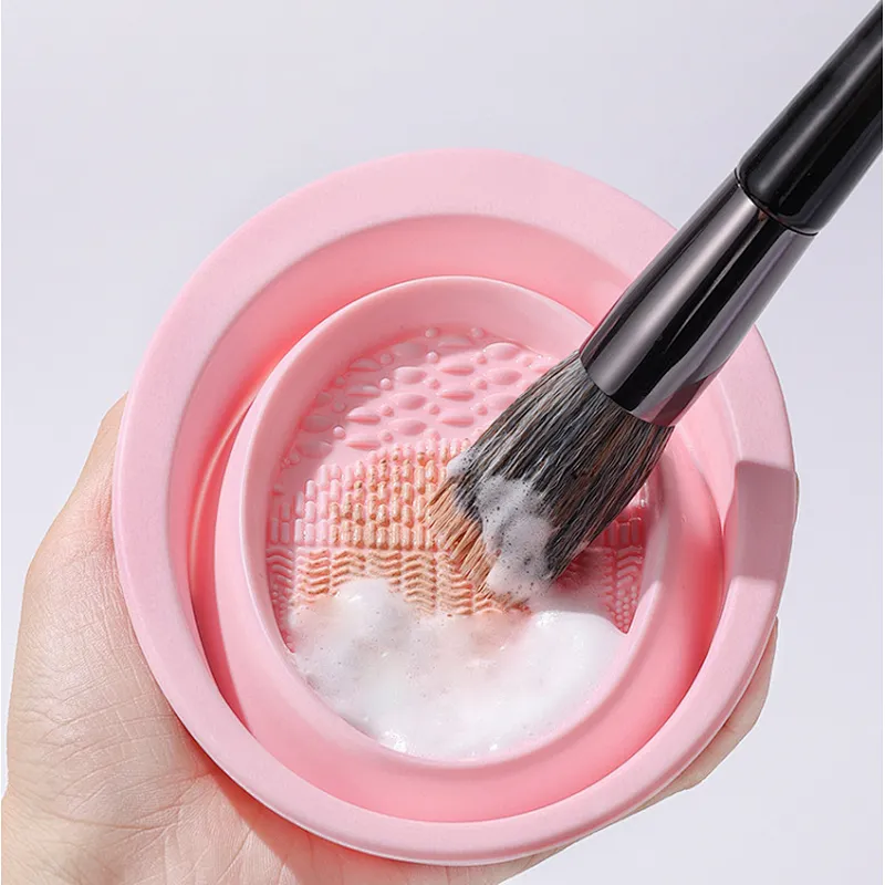Bear Folding Cleaning Brush Bowl